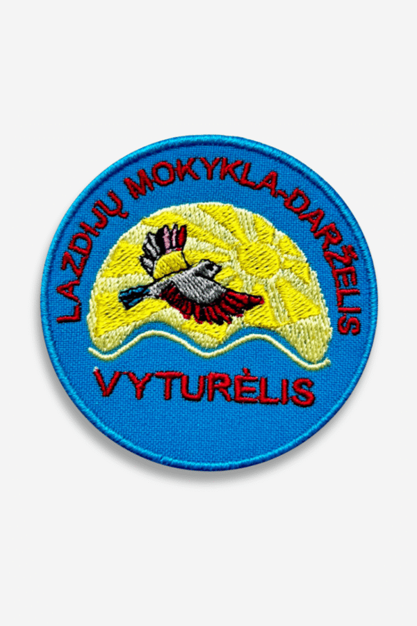 Lazdijų mokyklos – darželio „Vyturėlis” emblema Lazdijų mokyklos – darželio „Vyturėlis” emblema
