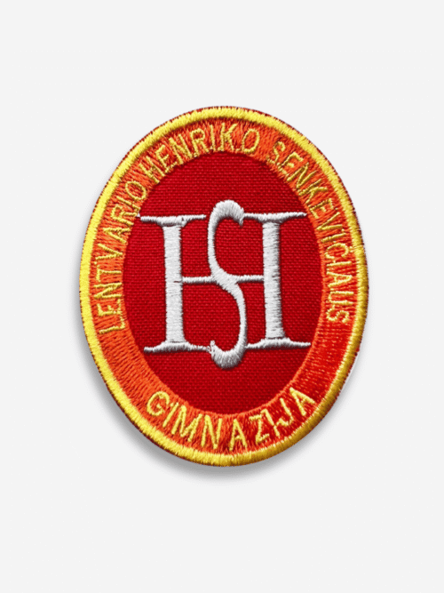 Trakų r. Lentvario Henriko Senkevičiaus gimnazijos emblema