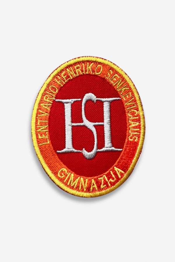 Trakų r. Lentvario Henriko Senkevičiaus gimnazijos emblema
