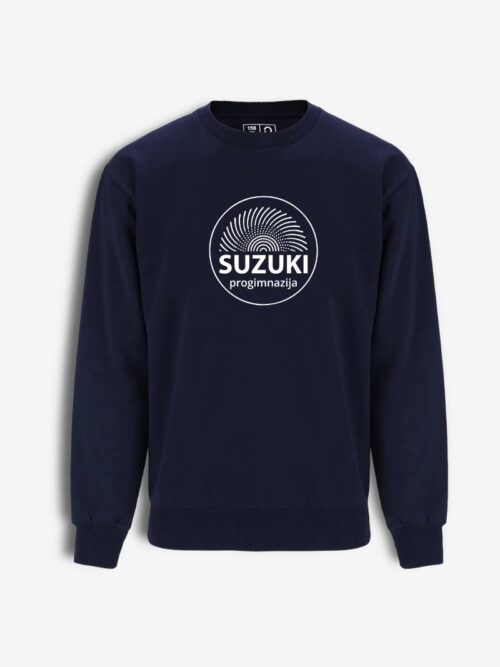 Kauno Suzuki progimnazijos džemperis, mėlynas