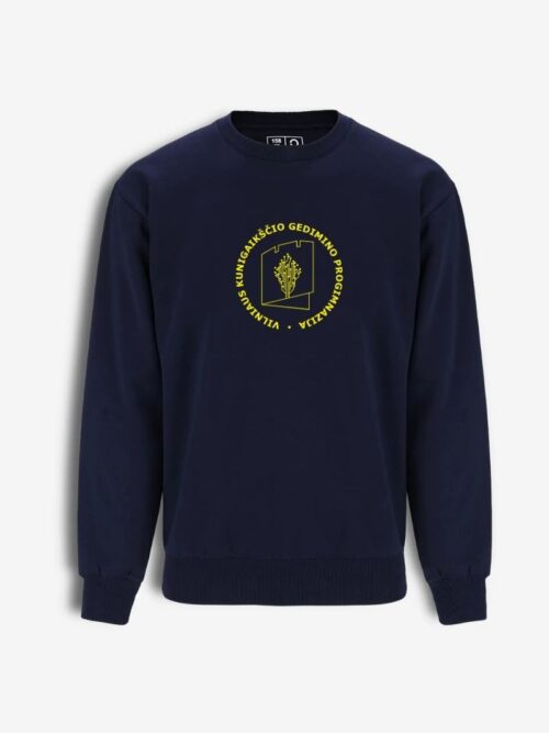 Vilniaus kunigaikščio Gedimino  progimnazijos džemperis, mėlynas