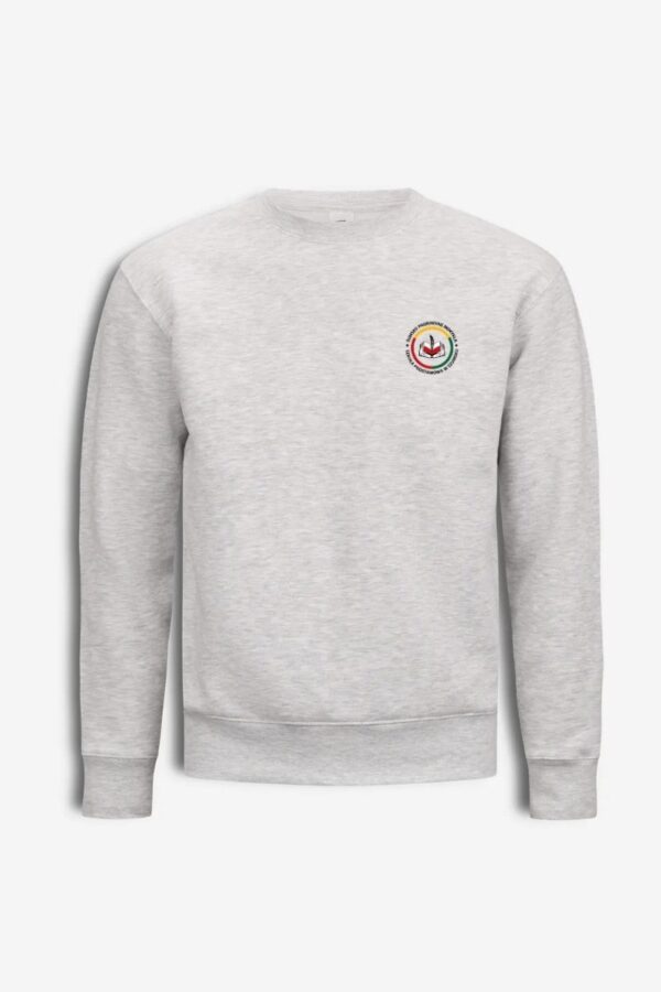 Vilniaus r. Šumsko pagrindinės mokyklos džemperis, šviesiai pilkas