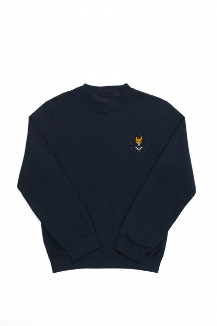 Kauno raj. Lapių pagrindinės mokyklos džemperis, mėlynas Kauno raj. Lapių pagrindinės mokyklos džemperis, mėlynas