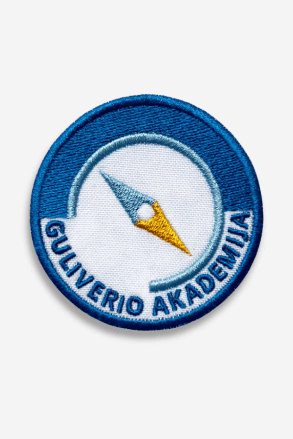 Guliverio akademijos emblema