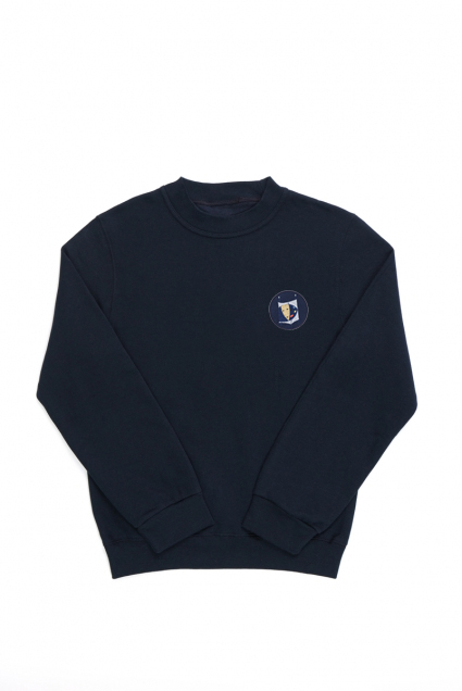 Vilniaus Vasilijaus Kačialovo gimnazijos džemperis, mėlynas