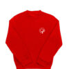 Vilniaus Balsių progimnazijos džemperis su maža emblema, raudonas Vilniaus Balsių progimnazijos džemperis su maža emblema, raudonas