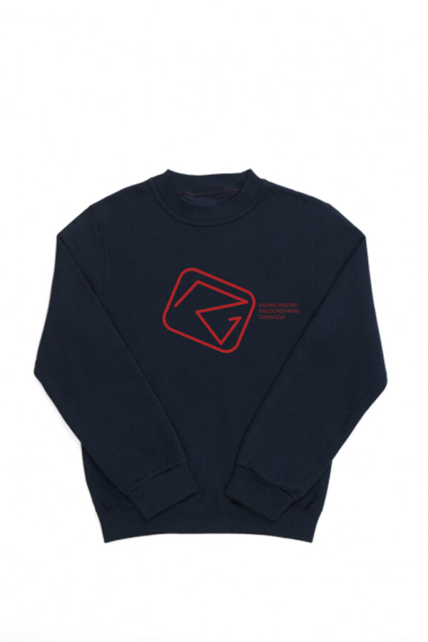 Raudondvario gimnazijos džemperis, mėlynas Raudondvario gimnazijos džemperis, mėlynas
