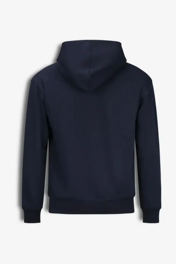 Džemperis su gobtuvu, mėlynas