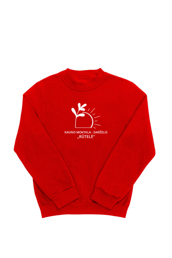 Kauno mokyklos-darželio "Rūtelė" džemperis, raudonas