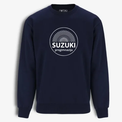 Kauno Suzuki progimnazijos dzemperis Kauno Suzuki progimnazijos džemperis, mėlynas