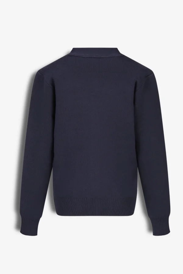 Kardiganas_mergaitėms_merginoms_berniukams_vaikinams_tamsiai_mėlyna_megztinis_su sagom_uniforma_vaikams_mokykloms (1) Megztinis berniukams, mėlynas