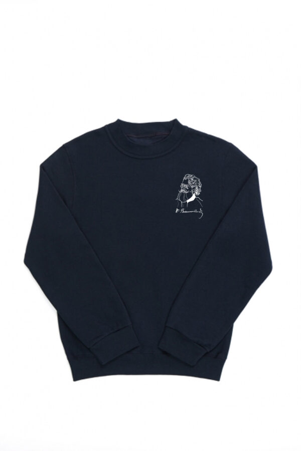 Kauno J. Basanavičiaus gimnazijos džemperis, mėlynas