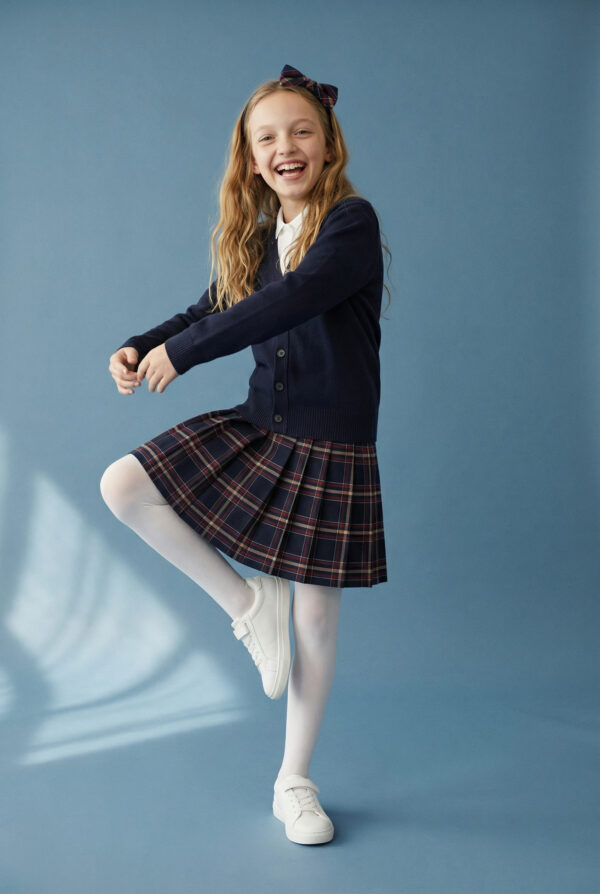 Sijonas klostuotas su guma