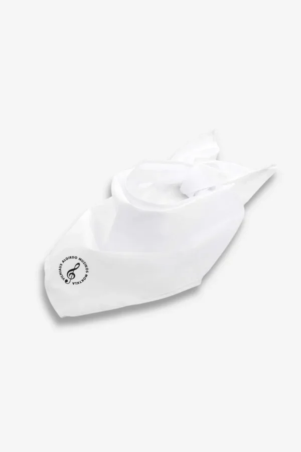 Vilniaus Algirdo muzikos mokyklos skareles (20 vnt.) Vilniaus Algirdo muzikos mokyklos skarelės (20vnt), balta