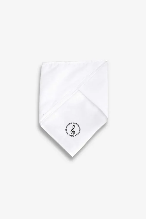 Vilniaus Algirdo muzikos mokyklos skareles (20 vnt.) (2) Vilniaus Algirdo muzikos mokyklos skarelės (20vnt), balta