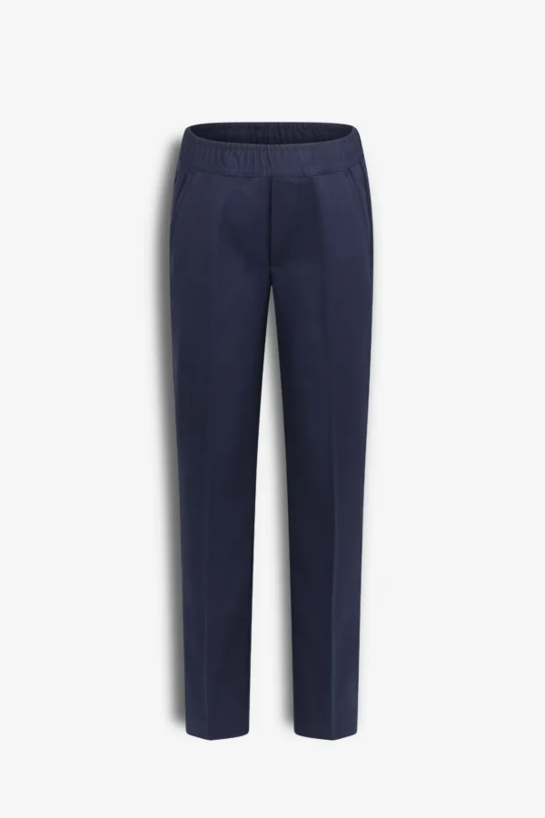 Kelnės su guma mergaitėms, tamsiai mėlynos