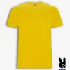 Medvilniniai marškinėliai, geltona