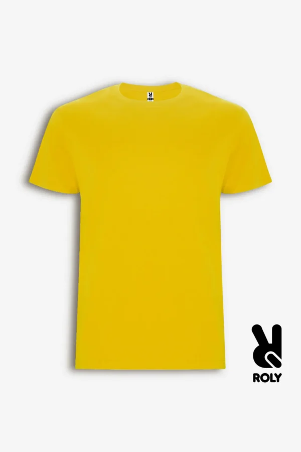 Medvilniniai marškinėliai, geltona