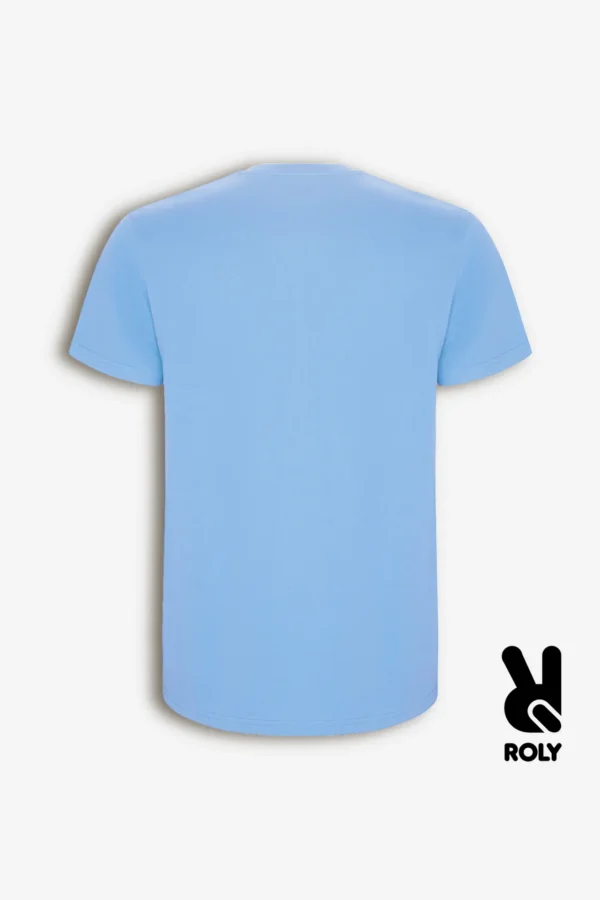 Medvilniniai marškinėliai, šviesiai mėlyna