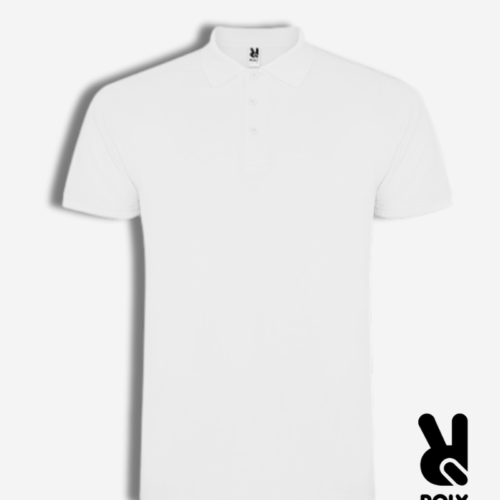 Basic polo marškinėlių pakuotė 3vnt, balta