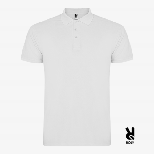 Basic polo marškinėlių pakuotė 3vnt, balta