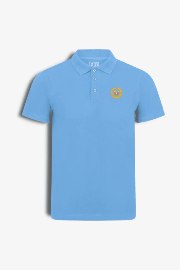 Levo Karsavino polo marškinėliai, šviesiai mėlyna