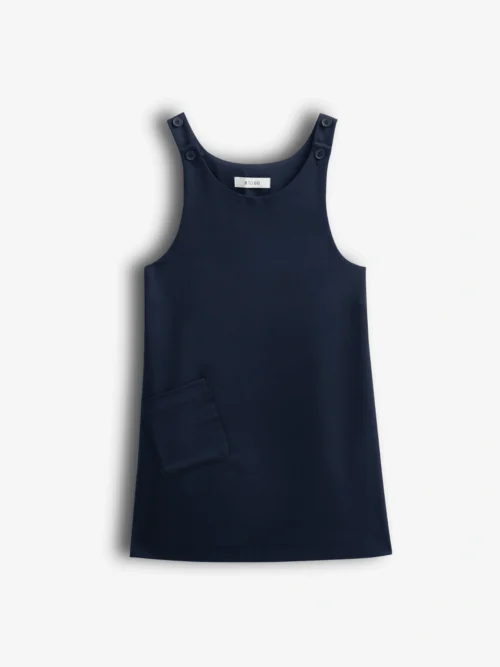 Sarafanas_melynas2SF Sarafanas su Viskoze