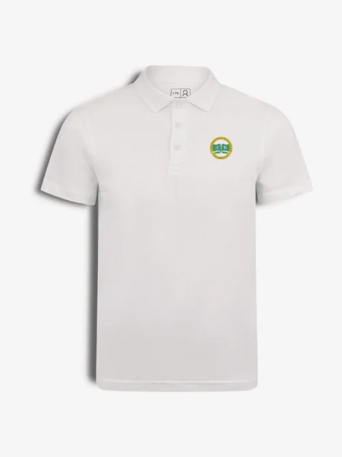 Vilniaus Sofijos Kovalevskajos progimnazijos polo marškinėliai, balta