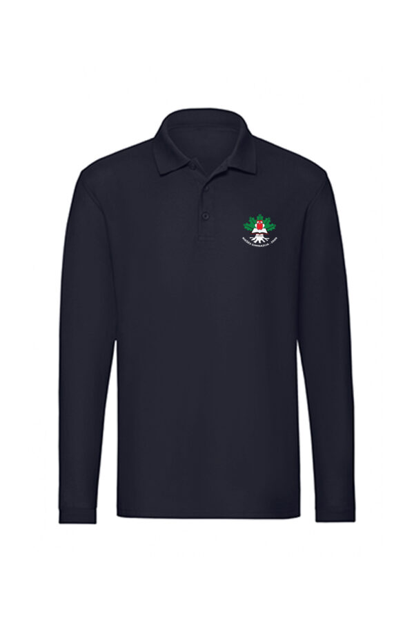 20251122_rieses_gimnazijos_polo2 Riešės gimnazijos polo marškinėliai ilgomis rankovėmis, mėlyna