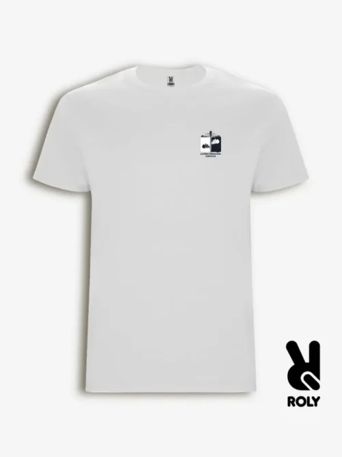 Kaišiadorių Algirdo Brazausko gimnazijos marškinėliai, balta