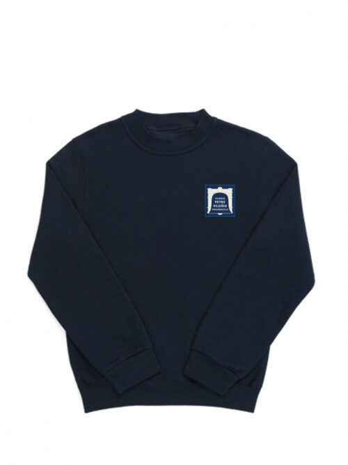 Vilniaus Petro Vileišio progimnazijos džemperis, mėlyna