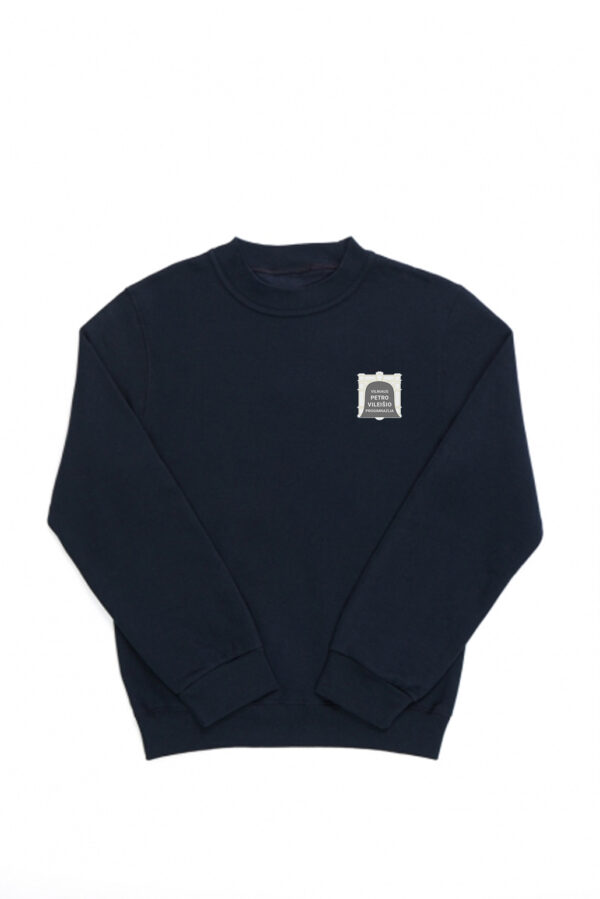 Vilniaus Petro Vileišio progimnazijos džemperis, mėlyna