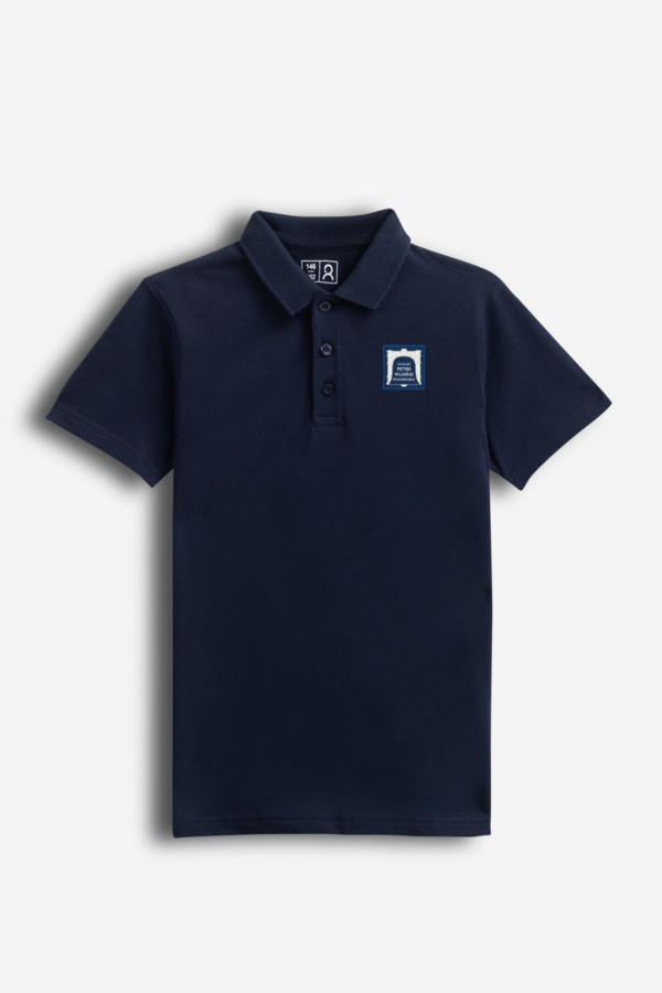 Vilniaus Petro Vileišio progimnazijos polo marškinėliai Vilniaus Petro Vileišio progimnazijos polo marškinėliai, mėlyna