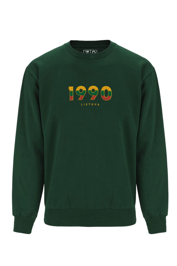 1990 Mondayarts žalias 1990 - Mano Lietuva džemperis