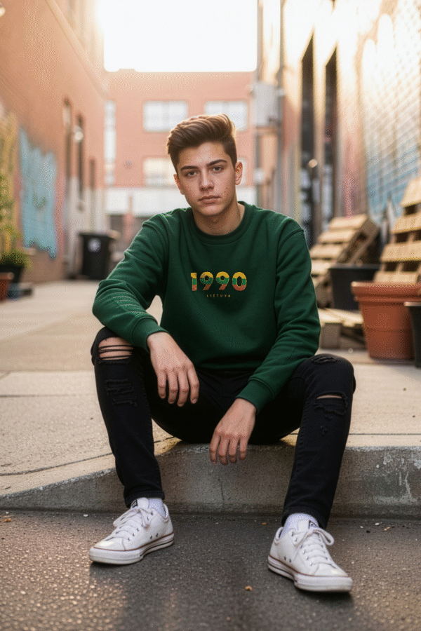 1990 Lietuva džemperis 1990 - Mano Lietuva džemperis