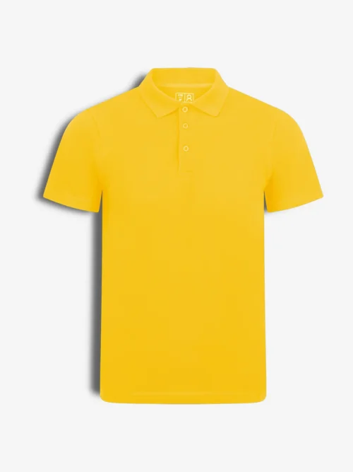 Polo marškinėliai, geltona