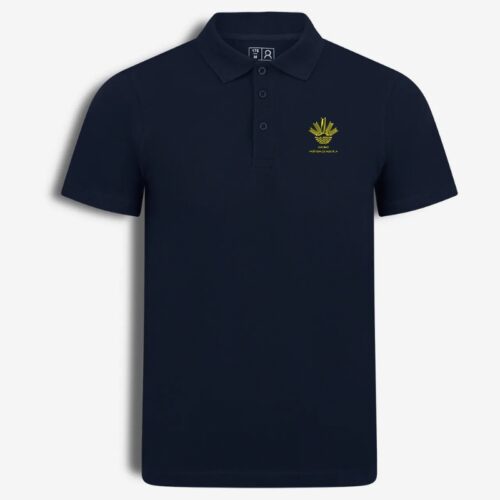 Kauno Vaišvydavos mokyklos polo marškinėliai, mėlyna