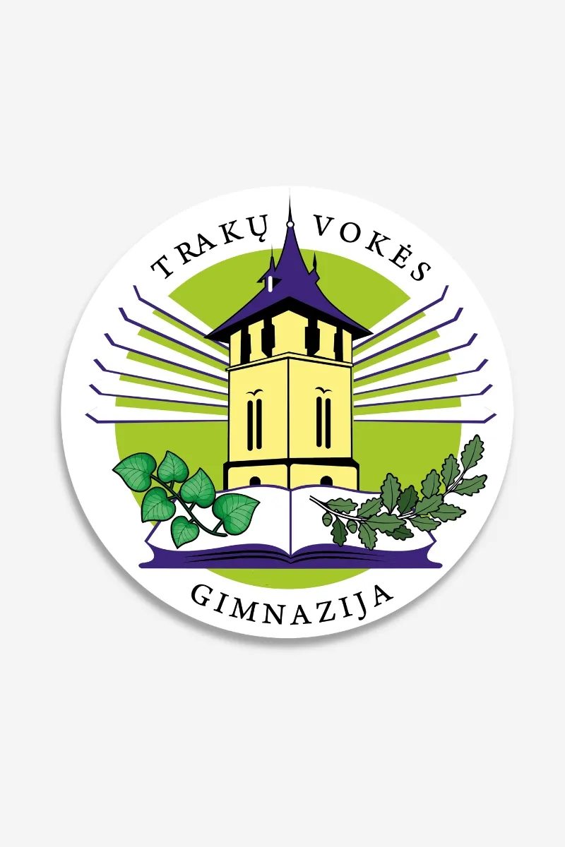 Vilniaus Trakų Vokės gimnazijos emblema